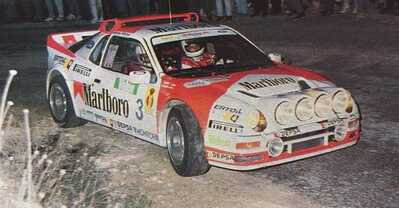 Antonio Zanini Sans - Josep Autet
3º Rally Valeo 1986. Ford RS200 (2-M-5557-P).
Abandonó por problemas con el alternador y posterior accidente.

Al apagar 2 de los 4 faros del coche, (por los problemas con el alternador), llegó pasado a un sitio con gravilla, al no verla, patinó y chocó contra un poste de hierro dando 2 vueltas de campana.

Del 15 al 16 de Noviembre, Madrid, España.
Superficie: asfalto.

El Rally constaba de 21 tramos cronometrados, desconocemos cuantos kilómetros totales.

Se inscribieron un mínimo de 63 equipos, finalizaron un mínimo de 48.
@
Palabras clave: Ford;RS200;Grupo_B;Valeo;Madrid;1986
