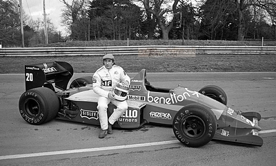 Circuito Oulton Park 1988
Formula 1 Test
Jackie Stewart y el Benetton B187

Credit: Sutton
Palabras clave: Benetton;1988