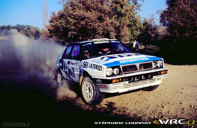 Jorge Recalde - Martin Christie
27º Rallye España - Catalunya Costa Brava 1991. Lancia Delta Integrale 16V (TO 40002P). Clasificado 6º.

Del 10 al 13 de Noviembre, Lloret de Mar, Girona, Catalunya, España.
Superficie: asfalto - tierra.

El Rally tenia un total de 1606.98 km de los que 594.01 km divididos en 35 tramos eran especiales, (2 de ellas fueron canceladas SS4 Sant Hilari - Osor de 13.57 Km y SS29 Riera de Merles de 14.36 Km).

Tomaron la salida 76 equipos, finalizaron 33.

© Stéphane Lhonnay
@@
Palabras clave: Jorge_Recalde;Lancia;Delta;Integrale;Catalunya;1991