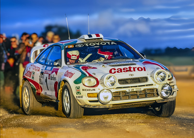Didier Auriol - Denis Giraudet
26º Smokefree Rally New Zealand 1995. Toyota Celica GT-Four "ST205" (K-AM 2390). Clasificado 2º.
Toyota Castrol Team

Del 27 al 30 de Julio, Manukau.
Superficie: tierra.

El Rally tenia un total de 2007.16 Km de los que 460.89 Km divididos en 33 tramos eran especiales (3 de ellos fueron cancelados SS16 Te Mapara de 14.81 Km, SS17 Ranginui de 20.03 Km y SS22 Motu 2 de 27.10 Km).

Se inscribieron 86 equipos, tomaron la salida 86, finalizaron 56.@
Palabras clave: Toyota;Celica;ST205;Nueva_Zelanda;1995