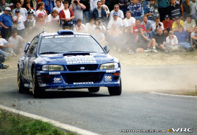 Gianfranco Cunico - Luigi Pirollo
41º Rallye Sanremo - Rallye d'Italia 1999. Subaru Impreza S5 WRC '97 (P200 ALL). Clasificado 9º.
Aimont Racing Team

Del 11 al 13 de Octubre, Sanremo, Liguria, Imperia, Italia.
Superficie: asfalto.

El Rally tenia un total de 1384.58 Km de los que 384.88 Km divididos en 18 tramos, eran especiales.

Se inscribieron 124 equipos, tomaron la salida 119, finalizaron 55.

© Piotr Malczewski
@@
Palabras clave: Subaru;Impreza;WRC;1999