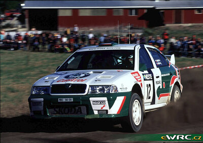Emil Triner - Miloš Hulka
49º Neste Rally Finland 1999. Skoda Octavia WRC (MBS 94-08). Clasificado 14º.
Skoda Motorsport

Del 20 al 22 de Agosto, Jyväskylä.
Superficie: tierra.

El Rally tenia un total de 1218.42 km de los que 377.26 km divididos en 23 tramos eran especiales.

Se inscribieron 131 equipos, tomaron la salida 129, finalizaron 64.

© eWRC
@@
Palabras clave: Skoda;Octavia;WRC;Finlandia;1999