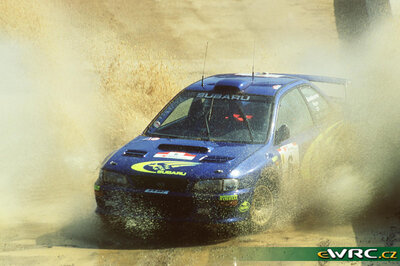 Juha Kankkunen - Juha Repo
33º TAP Rallye de Portugal 1999. Subaru Impreza S5 WRC '99 (S8 SRT). Abandonó por motor en SS16 Arganil - Coja 1 de 20.96 km.
Subaru World Rally Team

Del 21 al 24 de Marzo, Matosinhos, Porto, Portuigal.
Superficie: tierra.

El Rally tení­a un total de 1768.61 km de los que 399.51 km divididos en 23 tramos eran especiales (dos de ellos fueron cancelados SS18 Arganil - Coja 2 de 20.96 km y SS19 Salgueiro - Gois 2 de 19.70 km).

Se inscribieron 117 equipos, tomaron la salida 117, finalizaron 56.

© Jan Marek
@@
Palabras clave: Subaru;Impreza;WRC;Portugal;1999