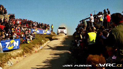 Markko Märtin - Toomas Kitsing
33º TAP Rallye de Portugal 1999. Ford Escort WRC (R3 FMC). Abandonó por accidente en SS11 Ladário - Oliveira de Frades de 11.26 km.
E.O.S. Rally Team - Lukoil

Del 21 al 24 de Marzo, Matosinhos, Porto, Portuigal.
Superficie: tierra.

El Rally tení­a un total de 1768.61 km de los que 399.51 km divididos en 23 tramos eran especiales (dos de ellos fueron cancelados SS18 Arganil - Coja 2 de 20.96 km y SS19 Salgueiro - Gois 2 de 19.70 km).

Se inscribieron 117 equipos, tomaron la salida 117, finalizaron 56.

© Jan Marek
@@
Palabras clave: Ford;Escort;WRC;Portugal;1999
