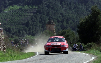 Freddy Loix - Sven Smeets
37º Rallye Catalunya - Costa Brava - Rallye de España 2001. Mitsubishi Carisma GT Evo VI (X3 MMR). Clasificado 4º.
Marlboro Mitsubishi Ralliart

Del 22 al 25 de Marzo, Lloret de Mar, Girona, Catalunya, España.
Superficie: asfalto.

El Rally tenia un total de 1779.13 km de los que 383.18 km divididos en 18 tramos eran especiales, (una de ellas fue cancelada SS12 La Riba 2 de 35.89 Km).

Se inscribieron 79 equipos, tomaron la salida 76, finalizaron 36.@
Palabras clave: Mitsubishi;Catalunya;Costa_Brava;España;2001;Spain