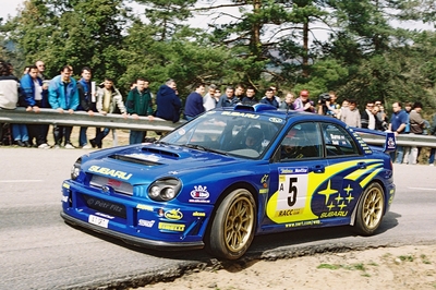 Richard Burns - Robert Reid
37º Rallye Catalunya - Costa Brava - Rallye de España 2001. Subaru Impreza S7 WRC 01 (X 7 SRT). Clasificado 7º.
Subaru World Rally Team

Del 22 al 25 de Marzo, Lloret de Mar, Girona, Catalunya, España.
Superficie: asfalto.

El Rally tenia un total de 1779.13 km de los que 383.18 km divididos en 18 tramos eran especiales, (una de ellas fue cancelada SS12 La Riba 2 de 35.89 Km).

Se inscribieron 79 equipos, tomaron la salida 76, finalizaron 36.

© Petr Fitz
@
Palabras clave: Subaru;Impreza;Catalunya;Costa_Brava;2001