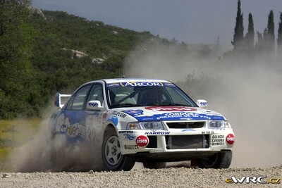 Pozzo Gabriel - Stillo Daniel
48º Acropolis Rally 2001. Mitsubishi Lancer Evo VI (BH 138 ZG). Clasificado 13º.

Del 14 al 17 de Junio, Atenas, Grecia.
Superficie: tierra.

El Rally tenia un total de 1613.98 km de los que 387.41 km divididos en 20 tramos eran especiales ((uno de ellos fue cancelado SS5 Elatia de 31.40 Km).

Tomaron la salida 110 equipos, finalizaron 47.

© eWRC
@
Palabras clave: Mitsubishi;Lancer;Acropolis;Grecia;2007