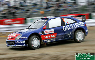 Sébastien Loeb - Daniel Elena
6º Rally de Japan 2006. Citröen Xsara WRC (831 DPT 78). Clasificado 1º.
Kronos Racing

Del 1 al 3 de Octubre, Obihiro, Hokkaido.
Superficie: tierra.

El Rally constaba de 3 etapas con un total de 1586.52 km de los que 345.72 km divididos en 27 tramos eran cronometrados.

Tomaron la salida 87 equipos, finalizaron 78.

© Dan Vrubel
@@
Palabras clave: Citroen;Xsara;WRC;Japon;2006
