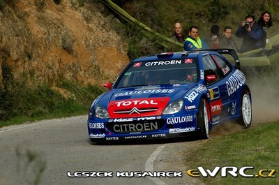 Sébastien Loeb - Daniel Elena
42º RallyRACC Catalunya - Costa Daurada 2006. Citroën Xsara WRC (829 DPT 78). Clasificado 1º.
Kronos Racing

Del 24 al 26 de Marzo, Salou, Tarragona, Catalunya, España.
Superficie: asfalto.

El Rally tenia un total de 1376.14 Km de los que 346.43 Km divididos en 16 tramos eran especiales.

Se inscribieron 71 equipos, tomaron la salida 66, finalizaron 56.

© Leszek Kusmirek
@@
Palabras clave: Citroen;Xsara;WRC;Catalunya;2006;España;Spain;Costa_Dorada