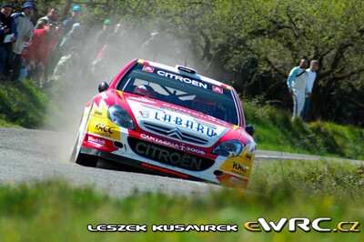 Dani Sordo - Marc Marti
42º RallyRACC Catalunya - Costa Daurada 2006. Citroën Xsara WRC (834 DPT 78). Clasificado 2º.

Del 24 al 26 de Marzo, Salou, Tarragona, Catalunya, España.
Superficie: asfalto.

El Rally tenia un total de 1,376.14 Km de los que 346.43 Km divididos en 16 tramos eran especiales.

Se inscribieron 71 equipos, tomaron la salida 66, finalizaron 56.

© Leszek Kusmirek
@@
Palabras clave: Citroen;Xsara;Catalunya;Costa_Daurada;Costa_Dorada;2006;España;Spain