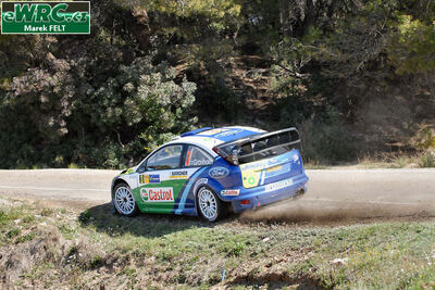 Marcus Grönholm - Timo Rautiainen
42º RallyRACC Catalunya - Costa Daurada 2006. Ford Focus RS WRC '06 (EU55 BMV). Clasificado 3º.
BP Ford World Rally Team

Del 24 al 26 de Marzo, Salou, Tarragona, Catalunya, España.
Superficie: asfalto.

El Rally tenia un total de 1376.14 Km de los que 346.43 Km divididos en 16 tramos eran especiales.

Se inscribieron 71 equipos, tomaron la salida 66, finalizaron 56.

© Marek Felt
@@
Palabras clave: Ford;Focus;WRC;Catalunya;España;Spain;2006
