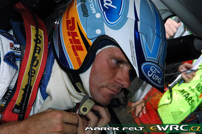 Marcus Grönholm - Timo Rautiainen
25º OMV ADAC Rallye Deutschland 2006. Ford Focus RS WRC '06 (EU55 CNN). Clasificado 3º.
BP Ford World Rally Team

Del 11 al 13 de Agosto, Trier, Rhineland-Palatinate.
Superficie: asfalto.

El Rally constaba de 3 etapas con un total de 1300.48 km de los que 349.11 km divididos en 19 tramos eran cronometrados.

Tomaron la salida 73 equipos, finalizaron 56.

© Marek Felt
@@
Palabras clave: Ford;Focus;WRC;Alemania;Deutschland;2006