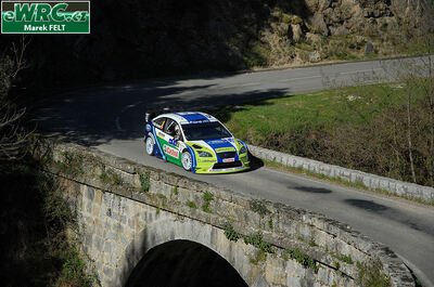 Mikko Hirvonen - Jarmo Lehtinen
50º Tour de Corse - Rallye de France 2006. Ford Focus RS WRC '06 (EU55 BNA). Clasificado 4º.
BP Ford World Rally Team

Del 7 al 9 de Abril, Ajaccio.
Superficie: asfalto.

El Rally constaba de 3 etapas con un total de 1045.68 km de los que 354.18 km divididos en 12 tramos eran cronometrados.

Tomaron la salida 76 equipos, finalizaron 62.

© Marek Felt
@@
Palabras clave: Ford;Focus;WRC;Corse;Corcega;2006