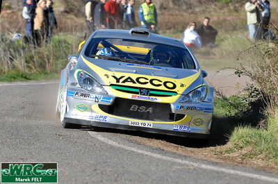 Alexandre Bengué - Caroline Escudero-Bengué
42º RallyRACC Catalunya - Costa Daurada 2006. Peugeot 307 WRC (3052 YQ 74). Clasificado 4º.
Czech RT Škoda Kopecký

Del 24 al 26 de Marzo, Salou, Tarragona, Catalunya, España.
Superficie: asfalto.

El Rally tenia un total de 1376.14 Km de los que 346.43 Km divididos en 16 tramos eran especiales.

Se inscribieron 71 equipos, tomaron la salida 66, finalizaron 56.

© Marek Felt
@@
Palabras clave: Peugeot;WRC;Catalunya;España;Spain;2006
