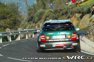 Jan Kopecký - Filip Schovánek
42º RallyRACC Catalunya - Costa Daurada 2006. Skoda Fabia WRC (4S8 9856). Clasificado 5º.
Czech RT Škoda Kopecký

Del 24 al 26 de Marzo, Salou, Tarragona, Catalunya, España.
Superficie: asfalto.

El Rally tenia un total de 1376.14 Km de los que 346.43 Km divididos en 16 tramos eran especiales.

Se inscribieron 71 equipos, tomaron la salida 66, finalizaron 56.

© Leszek Kusmirek
@@
Palabras clave: Skoda;Fabia;WRC;Catalunya;España;Spain;2006