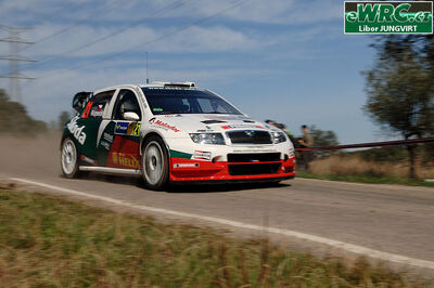 Jan Kopecký - Filip Schovánek
42º RallyRACC Catalunya - Costa Daurada 2006. Skoda Fabia WRC (4S8 9856). Clasificado 5º.
Czech RT Škoda Kopecký

Del 24 al 26 de Marzo, Salou, Tarragona, Catalunya, España.
Superficie: asfalto.

El Rally tenia un total de 1376.14 Km de los que 346.43 Km divididos en 16 tramos eran especiales.

Se inscribieron 71 equipos, tomaron la salida 66, finalizaron 56.

© Libor Jungvirt
@@
Palabras clave: Skoda;Fabia;WRC;Catalunya;España;Spain;2006