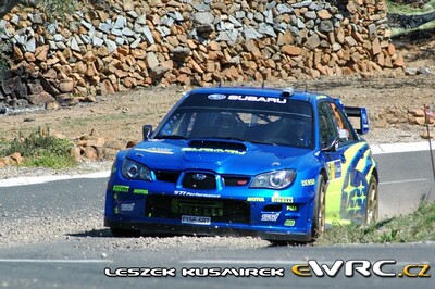 Petter Solberg - Phil Mills
42º RallyRACC Catalunya - Costa Daurada 2006. Subaru Impreza S12 WRC '06 (FT55 SRT). Clasificado 7º.
Subaru World Rally Team

Del 24 al 26 de Marzo, Salou, Tarragona, Catalunya, España.
Superficie: asfalto.

El Rally tenia un total de 1,376.14 Km de los que 346.43 Km divididos en 16 tramos eran especiales.

Se inscribieron 71 equipos, tomaron la salida 66, finalizaron 56.

© Leszek Kusmirek
@@
Palabras clave: Subaru;Impreza;WRC;Catalunya;España;Spain;2006