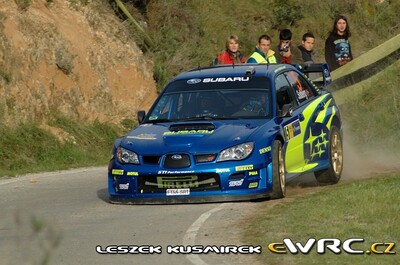 Petter Solberg - Phil Mills
42º RallyRACC Catalunya - Costa Daurada 2006. Subaru Impreza S12 WRC '06 (FT55 SRT). Clasificado 7º.
Subaru World Rally Team

Del 24 al 26 de Marzo, Salou, Tarragona, Catalunya, España.
Superficie: asfalto.

El Rally tenia un total de 1,376.14 Km de los que 346.43 Km divididos en 16 tramos eran especiales.

Se inscribieron 71 equipos, tomaron la salida 66, finalizaron 56.

© Leszek Kusmirek
@@
Palabras clave: Subaru;Impreza;WRC;Catalunya;España;Spain;2006