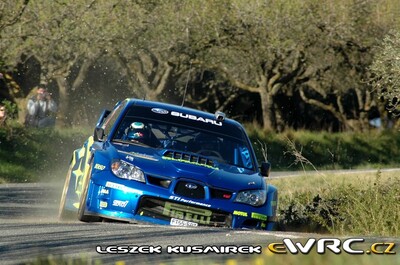 Petter Solberg - Phil Mills
42º RallyRACC Catalunya - Costa Daurada 2006. Subaru Impreza S12 WRC '06 (FT55 SRT). Clasificado 7º.
Subaru World Rally Team

Del 24 al 26 de Marzo, Salou, Tarragona, Catalunya, España.
Superficie: asfalto.

El Rally tenia un total de 1,376.14 Km de los que 346.43 Km divididos en 16 tramos eran especiales.

Se inscribieron 71 equipos, tomaron la salida 66, finalizaron 56.

© Leszek Kusmirek
@@
Palabras clave: Subaru;Impreza;WRC;Catalunya;España;Spain;2006