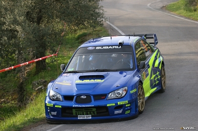 Stéphane Sarrazin - Stéphane Prévot
42º RallyRACC Catalunya - Costa Daurada 2006. Subaru Impreza S12 WRC '06 (GT55 SRT). Clasificado 8º.
Subaru World Rally Team

Del 24 al 26 de Marzo, Salou, Tarragona, Catalunya, España.
Superficie: asfalto.

El Rally tenia un total de 1,376.14 Km de los que 346.43 Km divididos en 16 tramos eran especiales.

Se inscribieron 71 equipos, tomaron la salida 66, finalizaron 56.

© Joachim Hähn
@@
Palabras clave: Subaru;Impreza;WRC;Catalunya;Spain;España;2006