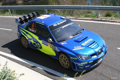 Stéphane Sarrazin - Stéphane Prévot
42º RallyRACC Catalunya - Costa Daurada 2006. Subaru Impreza S12 WRC '06 (GT55 SRT). Clasificado 8º.
Subaru World Rally Team

Del 24 al 26 de Marzo, Salou, Tarragona, Catalunya, España.
Superficie: asfalto.

El Rally tenia un total de 1,376.14 Km de los que 346.43 Km divididos en 16 tramos eran especiales.

Se inscribieron 71 equipos, tomaron la salida 66, finalizaron 56.

© Joachim Hähn
@@
Palabras clave: Subaru;Impreza;WRC;Catalunya;Spain;España;2006