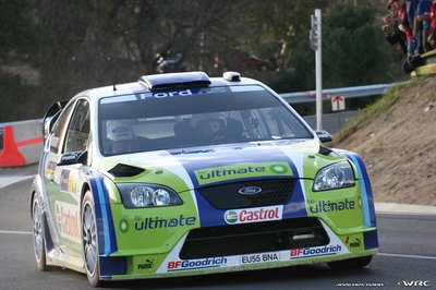 Mikko Hirvonen - Jarmo Lehtinen
42º RallyRACC Catalunya - Costa Daurada 2006. Ford Focus RS WRC '06 (EU55 BNA). Clasificado 9º.
BP Ford World Rally Team

Del 24 al 26 de Marzo, Salou, Tarragona, Catalunya, España.
Superficie: asfalto.

El Rally tenia un total de 1,376.14 Km de los que 346.43 Km divididos en 16 tramos eran especiales.

Se inscribieron 71 equipos, tomaron la salida 66, finalizaron 56.

© Joachim Hähn
@@
Palabras clave: Ford;Focus;WRC;Catalunya;España;Spain;2006