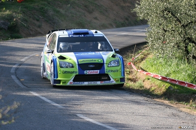 Mikko Hirvonen - Jarmo Lehtinen
42º RallyRACC Catalunya - Costa Daurada 2006. Ford Focus RS WRC '06 (EU55 BNA). Clasificado 9º.
BP Ford World Rally Team

Del 24 al 26 de Marzo, Salou, Tarragona, Catalunya, España.
Superficie: asfalto.

El Rally tenia un total de 1,376.14 Km de los que 346.43 Km divididos en 16 tramos eran especiales.

Se inscribieron 71 equipos, tomaron la salida 66, finalizaron 56.

© Joachim Hähn
@@
Palabras clave: Ford;Focus;WRC;Catalunya;España;Spain;2006