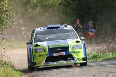 Mikko Hirvonen - Jarmo Lehtinen
42º RallyRACC Catalunya - Costa Daurada 2006. Ford Focus RS WRC '06 (EU55 BNA). Clasificado 9º.
BP Ford World Rally Team

Del 24 al 26 de Marzo, Salou, Tarragona, Catalunya, España.
Superficie: asfalto.

El Rally tenia un total de 1,376.14 Km de los que 346.43 Km divididos en 16 tramos eran especiales.

Se inscribieron 71 equipos, tomaron la salida 66, finalizaron 56.

© Joachim Hähn
@@
Palabras clave: Ford;Focus;WRC;Catalunya;España;Spain;2006