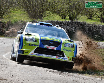 Mikko Hirvonen - Jarmo Lehtinen
42º RallyRACC Catalunya - Costa Daurada 2006. Ford Focus RS WRC '06 (EU55 BNA). Clasificado 9º.
BP Ford World Rally Team

Del 24 al 26 de Marzo, Salou, Tarragona, Catalunya, España.
Superficie: asfalto.

El Rally tenia un total de 1,376.14 Km de los que 346.43 Km divididos en 16 tramos eran especiales.

Se inscribieron 71 equipos, tomaron la salida 66, finalizaron 56.

© Marek Felt
@@
Palabras clave: Ford;Focus;WRC;Catalunya;España;Spain;2006