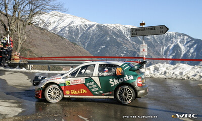 Jan Kopecký - Filip Schovánek
74º Rallye Automobile de Monte-Carlo 2006. Skoda Fabia WRC (4S8 9174). Clasificado 11º.
Czech RT Škoda Kopecký

Del 20 al 22 de Enero, Monaco.
Superficie: asfalto - nieve.

El Rally tenia un total de 1294.89 Km de los que 366.39 km divididos en 18 tramos eran especiales, (2 de ellas fueron canceladas SS3 Pierlas - Ilonse 1 de 23.22 Km y SS11 La Tour sur Tinee - Utelle 2 de 18.73 Km).

Se inscribieron 53 equipos, tomaron la salida 51, finalizaron 43.

© Petr Sagner
@@
Palabras clave: Skoda;Fabia;WRC;Montecarlo;2006