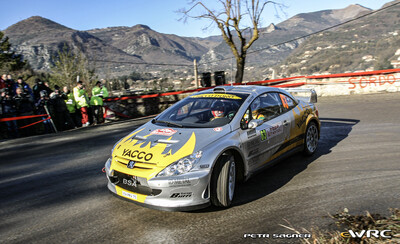 Olivier Burri - Christophe Hofmann
74º Rallye Automobile de Monte-Carlo 2006. Peugeot 307 WRC (954 PRV 75). Clasificado 12º.

Del 20 al 22 de Enero, Monaco.
Superficie: asfalto - nieve.

El Rally tenia un total de 1294.89 Km de los que 366.39 km divididos en 18 tramos eran especiales, (2 de ellas fueron canceladas SS3 Pierlas - Ilonse 1 de 23.22 Km y SS11 La Tour sur Tinee - Utelle 2 de 18.73 Km).

Se inscribieron 53 equipos, tomaron la salida 51, finalizaron 43.

© Petr Sagner
@@
Palabras clave: Peugeot;WRC;Montecarlo;2006