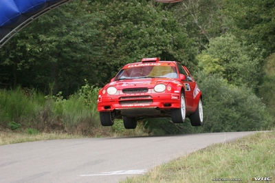 Erik Wevers - Filip Goddé
25º OMV ADAC Rallye Deutschland 2006. Toyota Corolla WRC (K-AM 361). Clasificado 13º.

Del 11 al 13 de Agosto, Trier, Rhineland-Palatinate.
Superficie: asfalto.

El Rally constaba de 3 etapas con un total de 1300.48 km de los que 349.11 km divididos en 19 tramos eran cronometrados.

Tomaron la salida 73 equipos, finalizaron 56.

© Joachim Hähn
@@
Palabras clave: Toyota;Corolla;WRC;Alemania