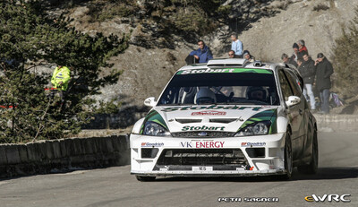 Matthew Wilson - Michael Orr
74º Rallye Automobile de Monte-Carlo 2006. Ford Focus RS WRC '04 (1 ES). Clasificado 15º.
Stobart VK Ford Rally Team

Del 20 al 22 de Enero, Monaco.
Superficie: asfalto - nieve.

El Rally tenia un total de 1294.89 Km de los que 366.39 km divididos en 18 tramos eran especiales, (2 de ellas fueron canceladas SS3 Pierlas - Ilonse 1 de 23.22 Km y SS11 La Tour sur Tinee - Utelle 2 de 18.73 Km).

Se inscribieron 53 equipos, tomaron la salida 51, finalizaron 43.

© Petr Sagner
@@
Palabras clave: Ford;Focus;WRC;Montecarlo;2006