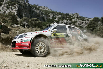 Jan Kopecký - Filip Schovánek
53º BP Ultimate Acropolis Rally of Greece 2006. Skoda Fabia WRC (4S8 9856). Clasificado 16º.
Czech RT Skoda Kopecký

Del 2 al 4 de Junio, Athens.
Superficie: tierra.

El Rally constabade 3 etapas con un tenia un total de 1279.29 km de los que 355.62 km divididos en 18 tramos eran cronometrados.

Se inscribieron 91 equipos, tomaron la salida 84, finalizaron 69.

© Petr Lusk
@@
Palabras clave: Skoda;Fabia;WRC;Acropolis;Grecia;Atenas;2006