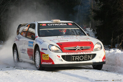 Dani Sordo - Marc Martí
55º Uddeholm Swedish Rally 2006. Citroën Xsara WRC (834 DPT 78). Clasificado 16º.

Del 3 al 5 de Febrero, Karlstad, Värmland County.
Superficie: nieve - hielo.

El Rally constaba de 3 etapas con un total de 1441.16 km de los que 349.02 km divididos en 19 tramos eran cronometrados.

Tomaron la salida 63 equipos, finalizaron 51.

© Joachim Hähn
@@
Palabras clave: Citroen;Xsara;WRC;Suecia;2006;Nieve