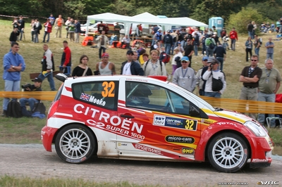 Kris Meeke - Glenn Patterson
25º OMV ADAC Rallye Deutschland 2006. Citroën C2 S1600 (7214 NE 52). Clasificado 16º.

Del 11 al 13 de Agosto, Trier, Rhineland-Palatinate.
Superficie: asfalto.

El Rally constaba de 3 etapas con un total de 1300.48 km de los que 349.11 km divididos en 19 tramos eran cronometrados.

Tomaron la salida 73 equipos, finalizaron 56.

© Joachim Hähn
@@
Palabras clave: Citroen;Alemania