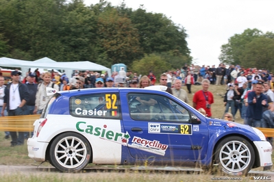 Bernd Casier - Frédéric Miclotte
25º OMV ADAC Rallye Deutschland 2006. Renault Clio S1600 (CS 316 BC). Clasificado 17º.

Del 11 al 13 de Agosto, Trier, Rhineland-Palatinate.
Superficie: asfalto.

El Rally constaba de 3 etapas con un total de 1300.48 km de los que 349.11 km divididos en 19 tramos eran cronometrados.

Tomaron la salida 73 equipos, finalizaron 56.

© Joachim Hähn
@@
Palabras clave: Renault;Clio;Alemania