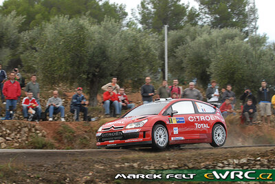 Sébastien Loeb - Daniel Elena
43º Rally RACC Catalunya - Costa Daurada 2007. Citroën C4 WRC (733 DYN 78). Clasificado 1º.
Citroën Total WRT

Del 5 al 7 de Octubre, Salou, Tarragona, Catalunya, España.
Superficie: asfalto.

El Rally tenia un total de 1359.96 km de los que 352.87 km divididos en 18 tramos, eran especiales.

Se inscribieron 84 equipos, tomaron la salida 81, finalizaron 65.

© Marek Felt
@@
Palabras clave: Sebastien_Loeb;Catalunya;Costa_Daurada;RACC;España;Spain;2007