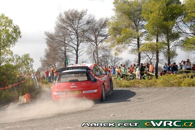 Sébastien Loeb - Daniel Elena
43º Rally RACC Catalunya - Costa Daurada 2007. Citroën C4 WRC (733 DYN 78). Clasificado 1º.
Citroën Total WRT

Del 5 al 7 de Octubre, Salou, Tarragona, Catalunya, España.
Superficie: asfalto.

El Rally tenia un total de 1359.96 km de los que 352.87 km divididos en 18 tramos, eran especiales.

Se inscribieron 84 equipos, tomaron la salida 81, finalizaron 65.

© Marek Felt
@@
Palabras clave: Sebastien_Loeb;Catalunya;Costa_Daurada;RACC;España;Spain;2007