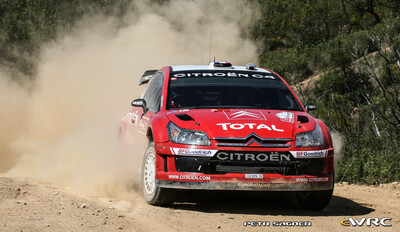 Sébastien Loeb - Daniel Elena
41º Vodafone Rally de Portugal 2007. Citroën C4 WRC (733 DYN 78). Clasificado 1º.
Citroën Total WRT

Del 30 de Marzo al 1 de Abril, Faro.
Superficie: tierra.

El Rally constaba de 3 etapas con un total de 1009.31 km de los que 357.10 km divididos en 18 tramos, eran cronometrados.

Tomaron la salida 80 equipos, finalizaron 61.

© Petr Sagner
@@
Palabras clave: Sebastien_Loeb;Citroen;WRC;Portugal;2007