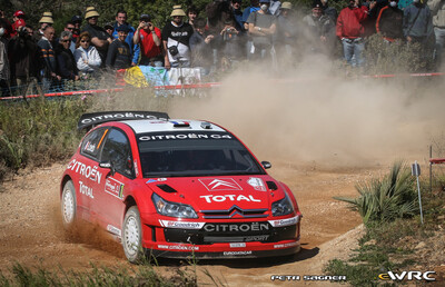 Sébastien Loeb - Daniel Elena
41º Vodafone Rally de Portugal 2007. Citroën C4 WRC (733 DYN 78). Clasificado 1º.
Citroën Total WRT

Del 30 de Marzo al 1 de Abril, Faro.
Superficie: tierra.

El Rally constaba de 3 etapas con un total de 1009.31 km de los que 357.10 km divididos en 18 tramos, eran cronometrados.

Tomaron la salida 80 equipos, finalizaron 61.

© Petr Sagner
@@
Palabras clave: Sebastien_Loeb;Citroen;WRC;Portugal;2007