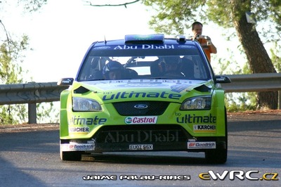 Marcus Grönholm - Timo Rautiainen
43º Rally RACC Catalunya - Costa Daurada 2007. Ford Focus RS WRC '07 (EU07 SSX). Clasificado 3º.
BP Ford World Rally Team

Del 5 al 7 de Octubre, Salou, Tarragona, Catalunya, España.
Superficie: asfalto.

El Rally tenia un total de 1359.96 km de los que 352.87 km divididos en 18 tramos, eran especiales.

Se inscribieron 84 equipos, tomaron la salida 81, finalizaron 65.

© Jaime-Palau Ribes
@@
Palabras clave: Ford;Focus;WRC;Catalunya;Costa_Daurada;RACC;España;Spain;2007