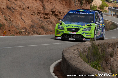Marcus Grönholm - Timo Rautiainen
43º Rally RACC Catalunya - Costa Daurada 2007. Ford Focus RS WRC '07 (EU07 SSX). Clasificado 3º.
BP Ford World Rally Team

Del 5 al 7 de Octubre, Salou, Tarragona, Catalunya, España.
Superficie: asfalto.

El Rally tenia un total de 1359.96 km de los que 352.87 km divididos en 18 tramos, eran especiales.

Se inscribieron 84 equipos, tomaron la salida 81, finalizaron 65.

© Robert Tuchowski
@@
Palabras clave: Ford;Focus;WRC;Catalunya;Costa_Daurada;RACC;España;Spain;2007