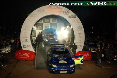 Petter Solberg - Phil Mills
63º Wales Rally GB 2007. Subaru Impreza S12B WRC '07 (FT56 SRT). Clasificado 4º.
Subaru World Rally Team

Del 30 de Noviembre al 2 de Diciembre, Cardiff, Wales.
Superficie: tierra.

El Rally constaba de 3 etapas con un total de 1271.94 km de los que 359.54 km divididos en 17 tramos, eran especiales.

Tomaron la salida 108 equipos, finalizaron 83.

© Marek Felt
@@
Palabras clave: Subaru;Impreza;WRC;Gran_Bretaña;2007
