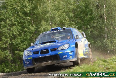 Chris Atkinson - Stéphane Prévot
57º Neste Oil Rally Finland 2007. Subaru Impreza S12B WRC '07 (JT06 SRT). Clasificado 4º.
Subaru World Rally Team

Del 3 al 5 de Agosto, Jyväskylä.
Superficie: tierra.

El Rally constaba de 3 etapas con un total de 1375.15 km de los que 360.34 km divididos en 23 tramos eran cronometrados.

Tomaron la salida 97 equipos, finalizaron 70.

© Marek Felt
@@
Palabras clave: Subaru;Impreza;WRC;Finlandia;2007