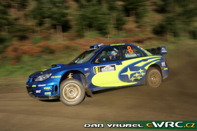 Chris Atkinson - Stéphane Prévot
37º Rally New Zealand 2007. Subaru Impreza S12B WRC '07 (JT55 SRT). Clasificado 4º.
Subaru World Rally Team

Del 31 de Agosto al 2 de Septiembre, Hamilton, Waikato.
Superficie: tierra.

El Rally constaba de 3 etapas con un total de 1,255.98 Km de los que 353.56 Km divididos en 18 tramos, eran cronometrados.

Se inscribieron 69 equipos, tomaron la salida 68, finalizaron 59.

© Dan Vrubel
@@
Palabras clave: Subaru;Impreza;WRC;Nueva_Zelanda;2007