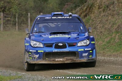 Chris Atkinson - Stéphane Prévot
37º Rally New Zealand 2007. Subaru Impreza S12B WRC '07 (JT55 SRT). Clasificado 4º.
Subaru World Rally Team

Del 31 de Agosto al 2 de Septiembre, Hamilton, Waikato.
Superficie: tierra.

El Rally constaba de 3 etapas con un total de 1,255.98 Km de los que 353.56 Km divididos en 18 tramos, eran cronometrados.

Se inscribieron 69 equipos, tomaron la salida 68, finalizaron 59.

© Dan Vrubel
@@
Palabras clave: Subaru;Impreza;WRC;Nueva_Zelanda;2007