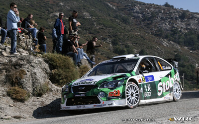 Jari-Matti Latvala - Miikka Anttila
51º Tour de Corse - Rallye de France 2007. Ford Focus RS WRC '06 (EJ56 FZB). Clasificado 4º.
Stobart VK Ford Rally Team

Del 12 al 14 de Octubre, Ajaccio.
Superficie: asfalto.

El Rally constaba de 3 etapas con un total de 1099.10 km de los que 359.32 km divididos en 16 tramos, eran cronometrados.

Tomaron la salida 74 equipos, finalizaron 57.

© Petr Sagner
@
Palabras clave: Ford;Focus;WRC;Corse;Corcega;2007