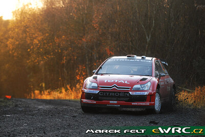 Dani Sordo - Marc Martí
63º Wales Rally GB 2007. Citroën C4 WRC (751 DYN 78). Clasificado 5º.
Citroën Total WRT

Del 30 de Noviembre al 2 de Diciembre, Cardiff, Wales.
Superficie: tierra.

El Rally constaba de 3 etapas con un total de 1271.94 km de los que 359.54 km divididos en 17 tramos, eran especiales.

Tomaron la salida 108 equipos, finalizaron 83.

© Marek Felt
@@
Palabras clave: Citroen;WRC;Gran_Bretaña;2007