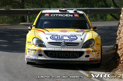 François Duval - Patrick Pivato
43º Rally RACC Catalunya - Costa Daurada 2007. Citroën Xsara WRC (100 DZF 78). Clasificado 5º. 
OMV Kronos Citroën WRT

Del 5 al 7 de Octubre, Salou, Tarragona, Catalunya, España.
Superficie: asfalto.

El Rally tenia un total de 1359.96 km de los que 352.87 km divididos en 18 tramos, eran especiales.

Se inscribieron 84 equipos, tomaron la salida 81, finalizaron 65.

© Jaime Palau-Ribes
@@
Palabras clave: Citroen;Xsara;WRC;Catalunya;Costa_Daurada;RACC;España;Spain;2007